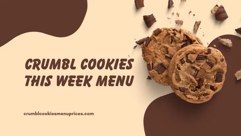 Crumbl Cookies this week